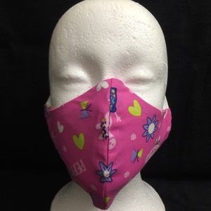 Pink Peepa Face Mask